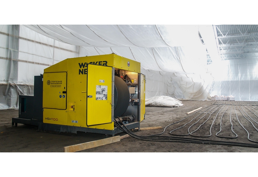 Аренда установки прогрева разморозки и сушки грунта в Москве с доставкой по Московской области Wacker Neuson HSH-700G Аренда установки прогрева разморозки и сушки грунта в Москве с доставкой по Московской области Wacker Neuson HSH-700G